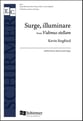 Surge Illuminare SATB choral sheet music cover